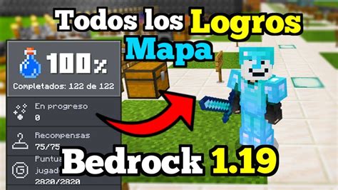 Consigue Todos Los Logros Minecraft Bedrock Mapa Para