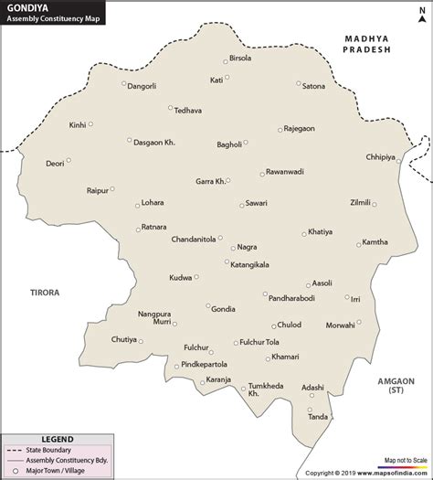 Gondia Assembly (Vidhan Sabha) Election Result 2024 and Constituency Map