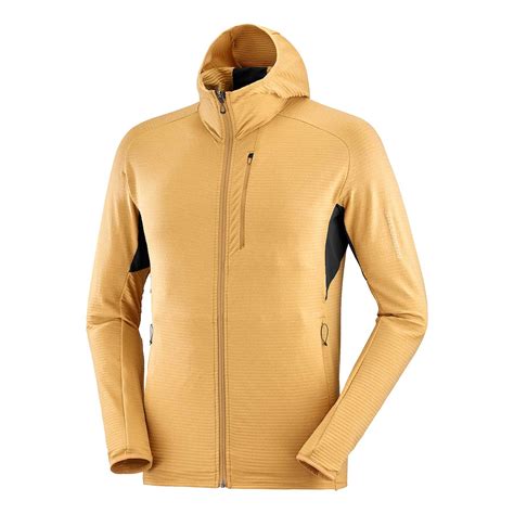 Forro Polar Con Capucha Salomon Essential Lightwarm Full Zip Deporvillage