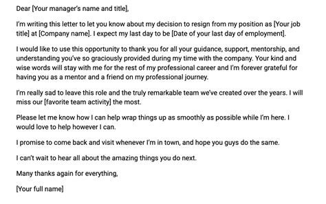 How To Write A Resignation Letter With Templates