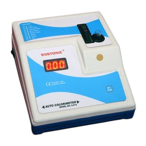 Auto Colorimeter S-912 - Systonic Lab and Scientific Instruments