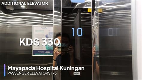 KONE Traction Elevators Mayapada Hospital Kuningan Jakarta YouTube