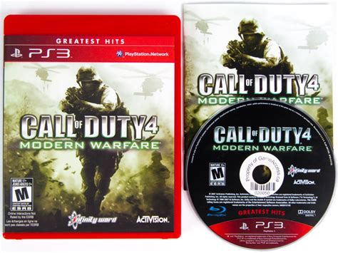 Call Of Duty 4 Modern Warfare [greatest Hits] Playstation 3 Ps3