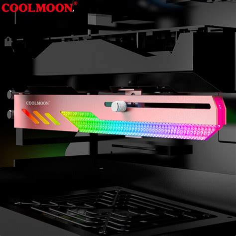 Coolmoon Gt8 Graphics Card Bracket Multi Interface Horizontal Video Card Support Ebay