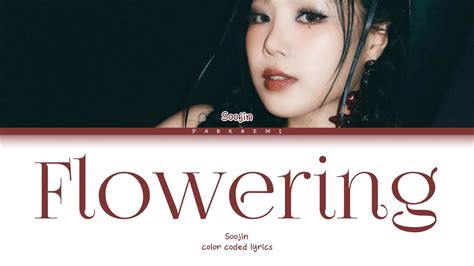 Soojin Flowering Color Coded Lyrics Han Rom Vostfr Eng Youtube