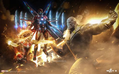 Iron Man Vs Thanos Wallpapers Top Free Iron Man Vs Thanos Backgrounds