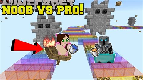 Popularmmos Pat And Jen Minecraft Noob Vs Pro Jens Best Mario Kart