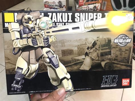 Bnib Hguc 1144 Zaku 1 Sniper Type Hobbies And Toys Toys And Games On