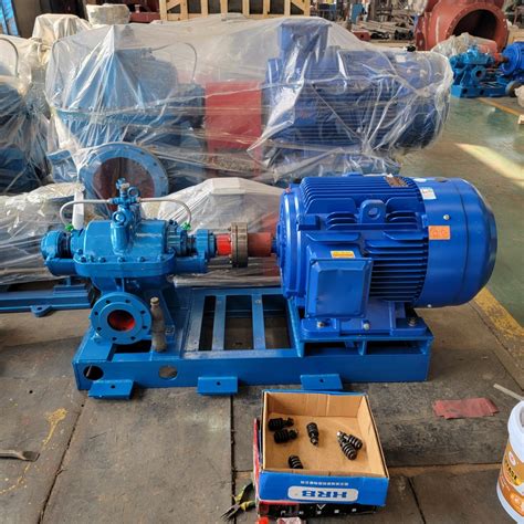 Eco Friendly Horizontal Double Suction Split Casing Centrifugal Pump