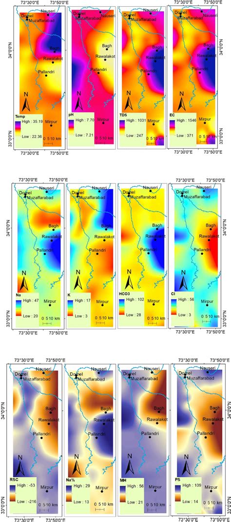 Spatial Distribution Of Physicochemical Parameters And Drinking And