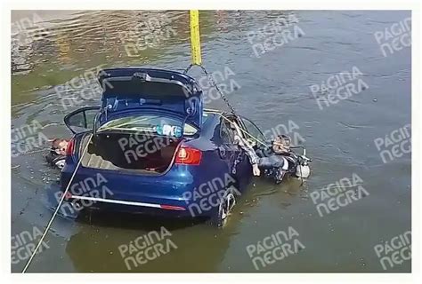 Auto cayó al canal de Valsequillo en Yehualtepec cuatro hombres murieron