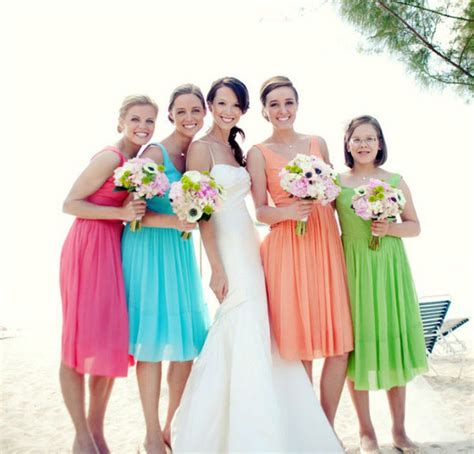 Bridesmaid group, beautiful scenery on the wedding | Europe Wedding Dress