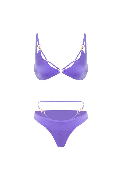 Sellie Lila Kadın Lilac Siren Kadın Bikini Takımı Beymen