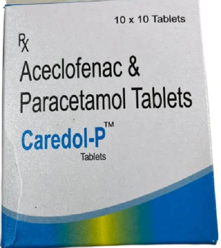 500 Mg Aceclofenac Paracetamol Tablet Age Group Adult At Best Price In