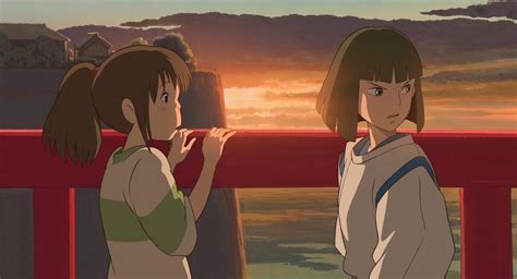 Spirited Away Chihiro And Haku Studio Ghibli Spirited Away Studio