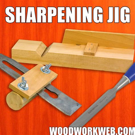 How to make a Sharpening Jig for Chisels & Plane Blades. | Woodworking ...