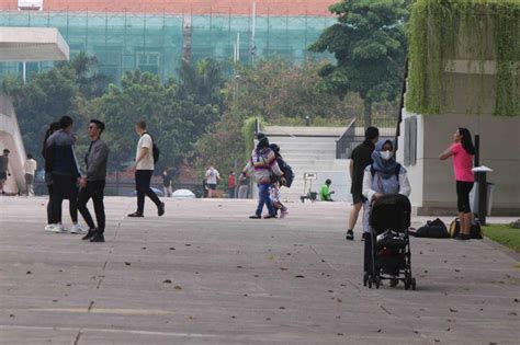 Foto Lapangan Banteng Kembali Dibuka Untuk Umum