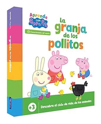 Peppa Pig Libro de cartón La granja de los pollitos Hasbro eOne