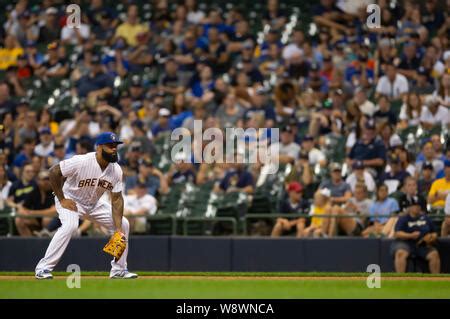 August Milwaukee Brewers First Baseman Yasmani Grandal