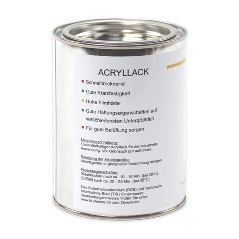 Kg Acryllack In Ral Graphitgrau Seidenmatt Top