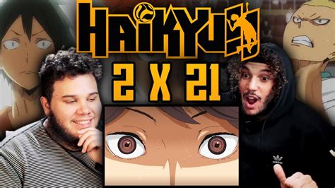 Reaction Haikyuu 2x21 Aoba Johsais Decoy Youtube