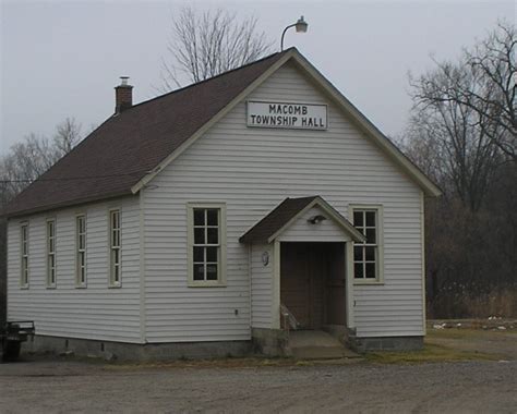 Macomb Township plans for future opening of historic township hall ...