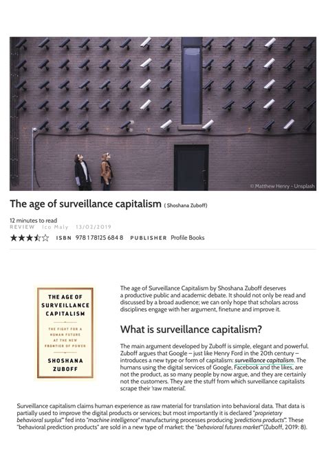 Pdf The Age Of Surveillance Capitalism Diggit Magazine