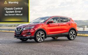 Chassis Control System Warning In Nissan Cars Based On Qashqai