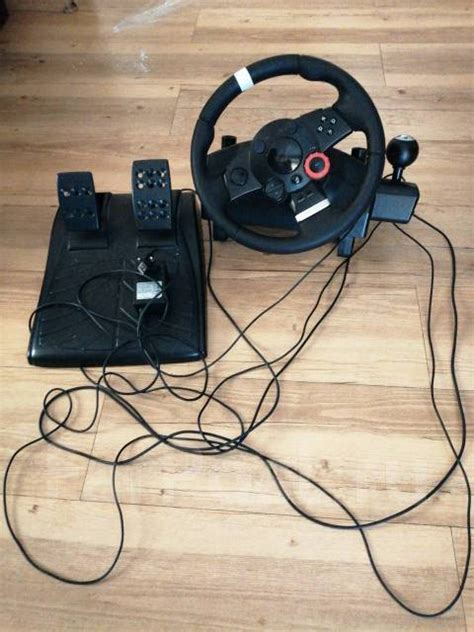 Игровой руль +forza horizon 4. logitech driving force gt, б/у, в ...