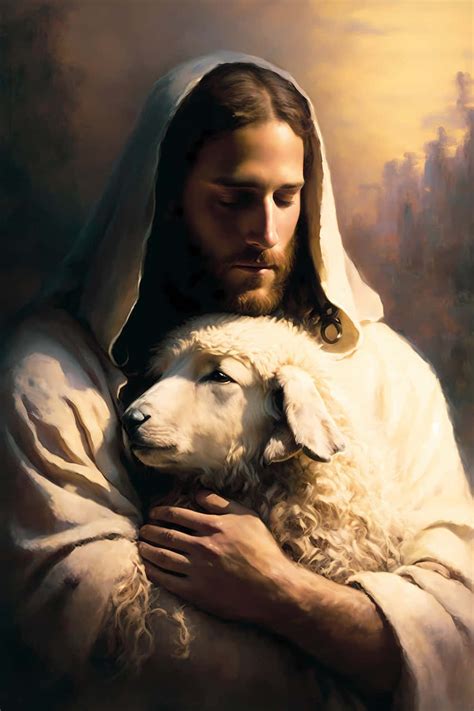 Jesus With Sheep Wallpapers Wallpapers