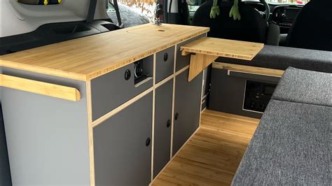 Fiat Doblo Mini Camper Roomtour Im Diy Ausbau Vanreif Youtube