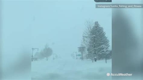 Heavy Snow Blankets Town