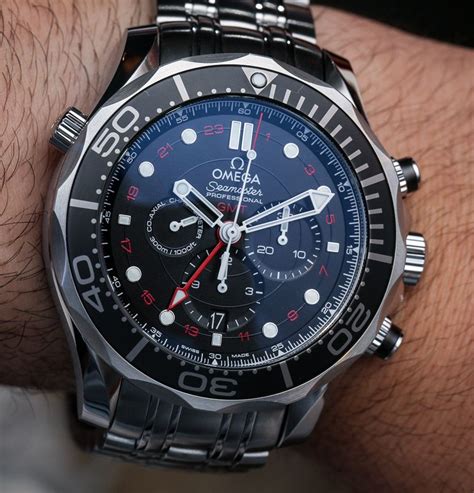 Omega Seamaster 300m Chronograph Gmt Co Axial Watch Hands On