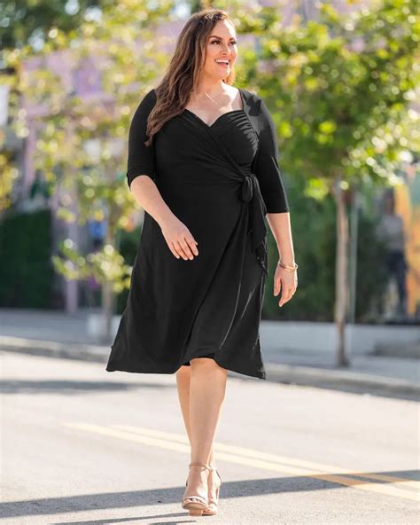 Flattering Black Dress Styles For Plus Size Women A Guide To Finding The Perfect Fit Shunvogue