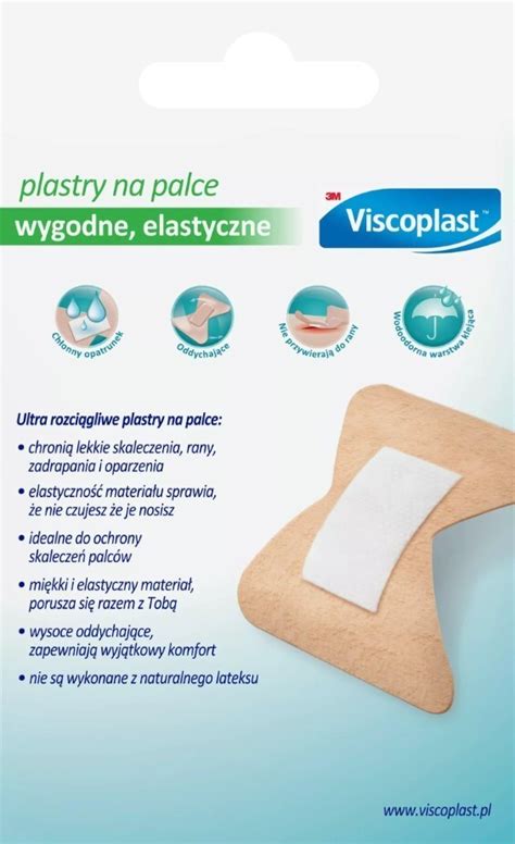 Viscoplast Plastry na palce Wyrób medyczny Rany i skaleczenia 10