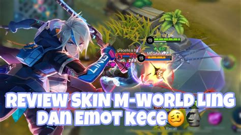 Review Skin Ling M World 515 Dan Emot Kece Nya🥴🗿 Gameplay Ling