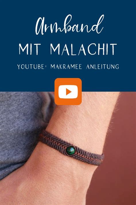 Diy Makramee Armband Mit Perle Armb Nder Selber Zu Kn Pfen Ist