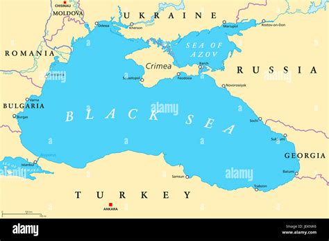 black sea sea azov region political map capitals important cities borders