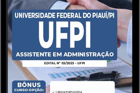 Baixar Apostila Ufpi Em Pdf Assistente Em Administra O