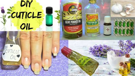 How To Make Cuticle Oil At Home Youtube