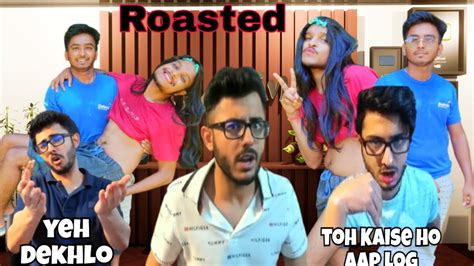 Carry Minati New Video Roasted Barak Entertainment Youtube 2 Member