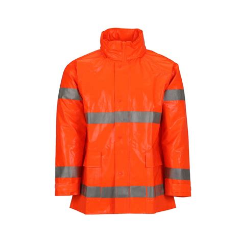 Florescent Highly Visibility Flame Resistant Safety Jacket Heavy-Duty