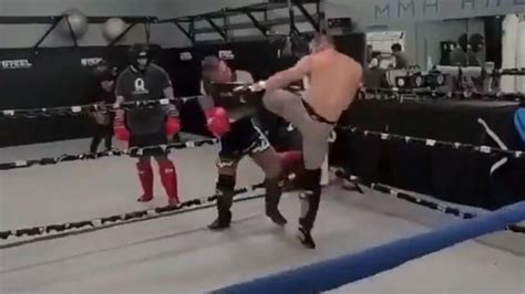 Ufc News Sean Strickland Knocked Out Sparring Partner Heavy