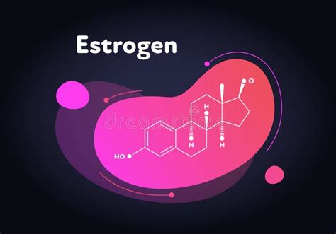 Female Sex Hormones Estrogenes Stock Illustration Illustration Of