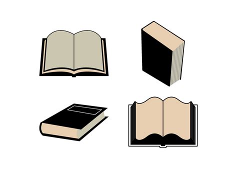 Classic old book icon design template vector 2201348 Vector Art at Vecteezy