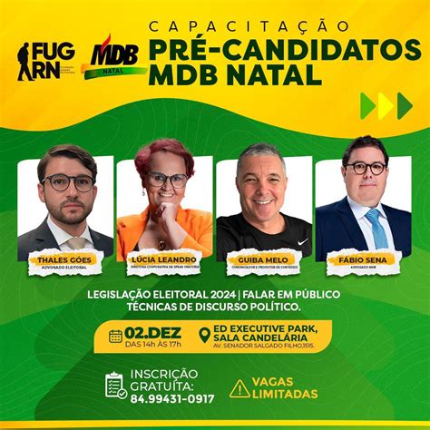 Mdb Re Ne Pr Candidatos Em Semin Rio Eleitoral Saulo Vale