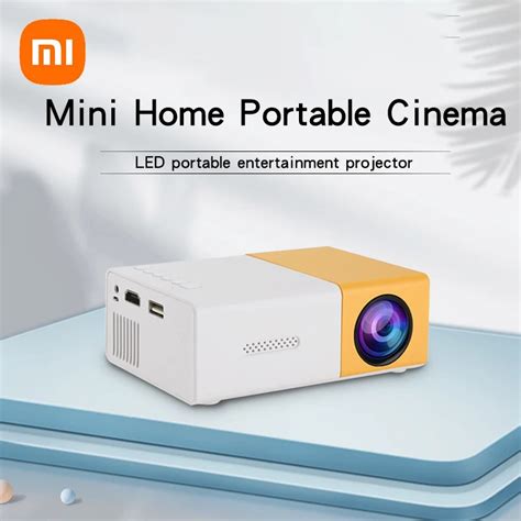 Xiaomi Mini Ta Nabilir HY300G LED A K HD 1080P Mobil Projekt R Ocuk