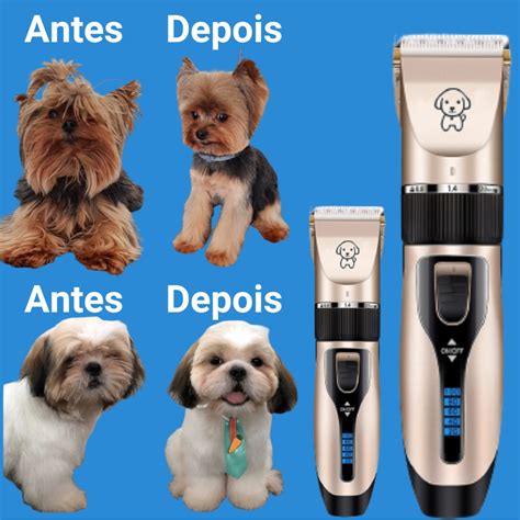 Máquina De Tosa Profissional Para Cachorros e Gatos Tosador Bivolt