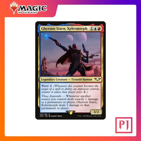 Mtg Ghyrson Starn Kelermorph Warhammer 40000 40k Multi Rare Normal Eng Magic