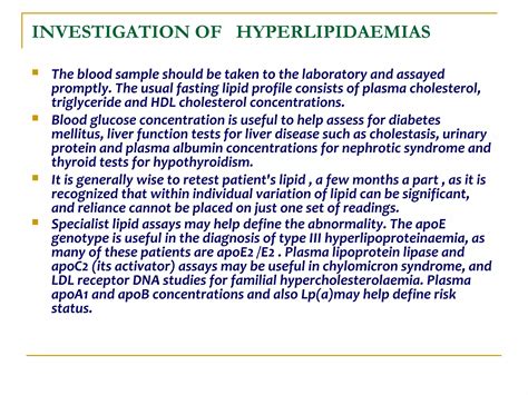 Disorders Of Lipid Metabolism Ppt Ppt